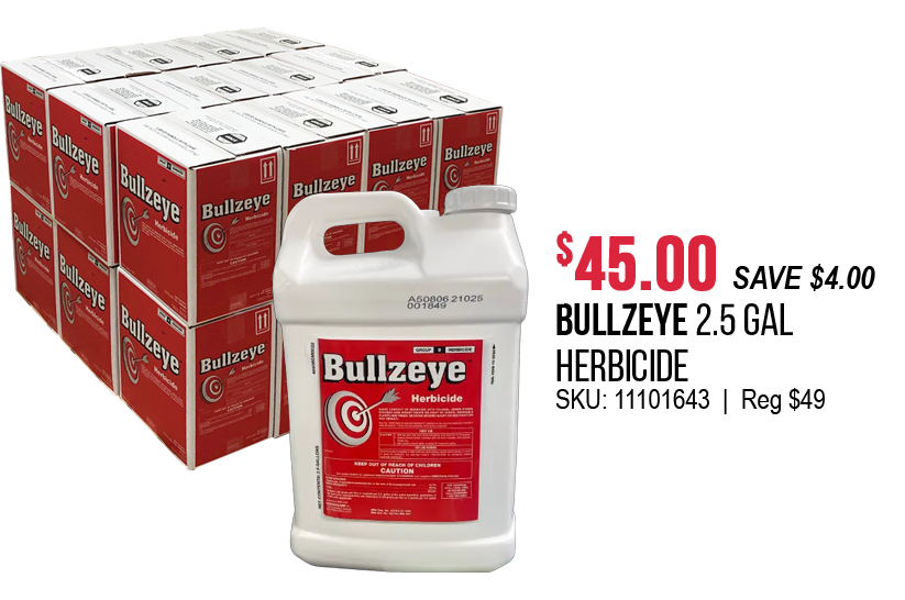 Bullzeye herbicide on sale now at The Farm Store by EverGRO FS