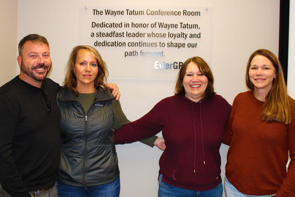 Wayne Tatum Conference Room dedication